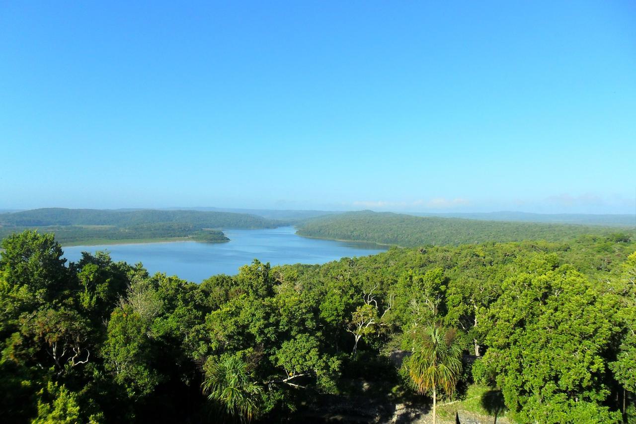 Ecolodge El Sombrero Laguna Yaxha Luaran gambar
