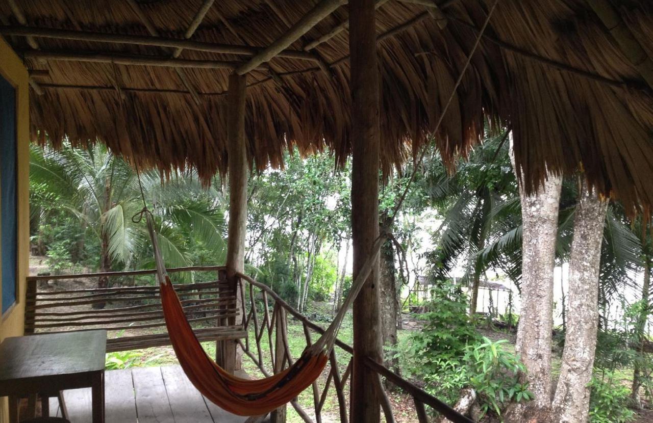 Ecolodge El Sombrero Laguna Yaxha Luaran gambar