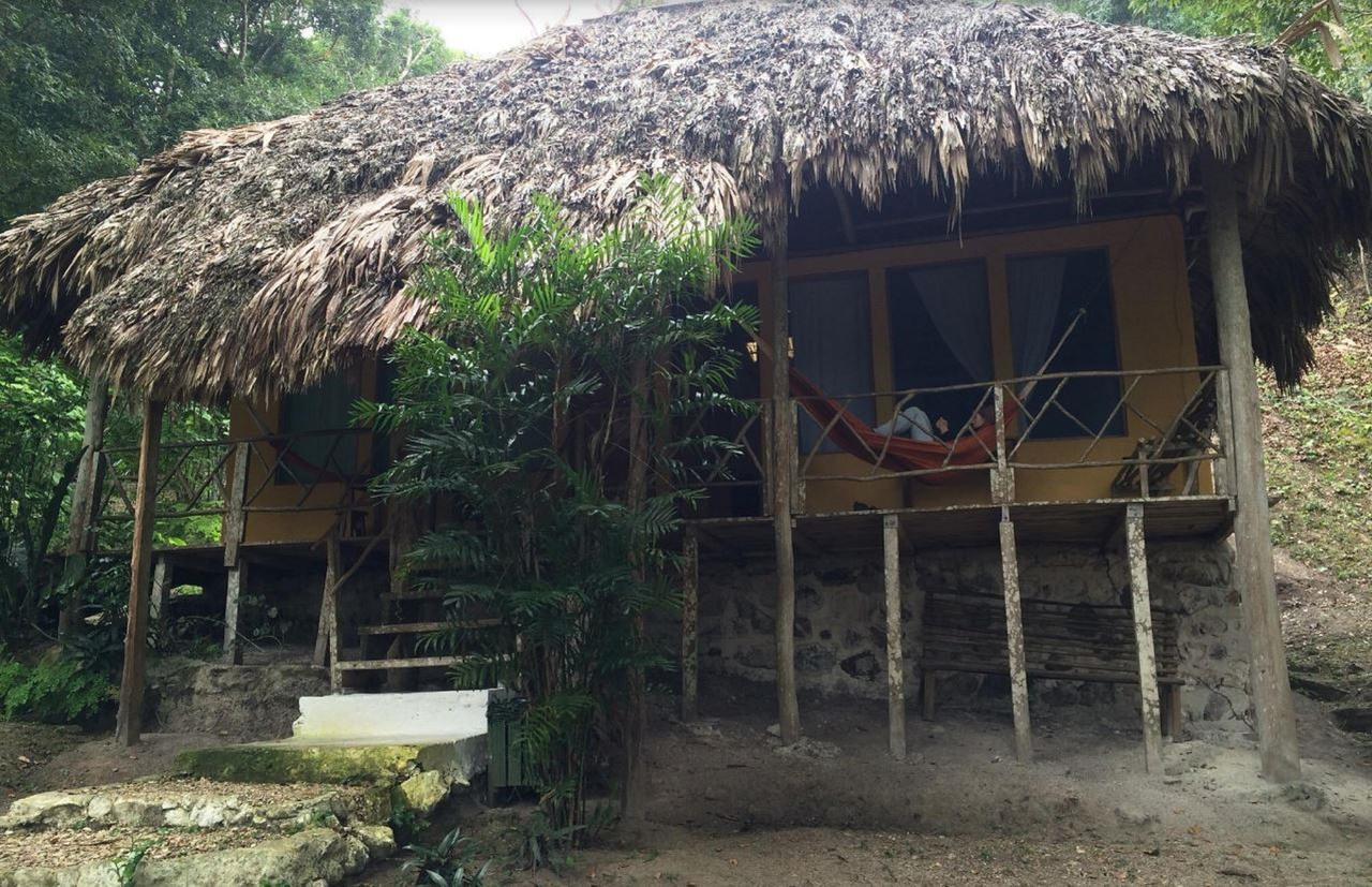 Ecolodge El Sombrero Laguna Yaxha Luaran gambar