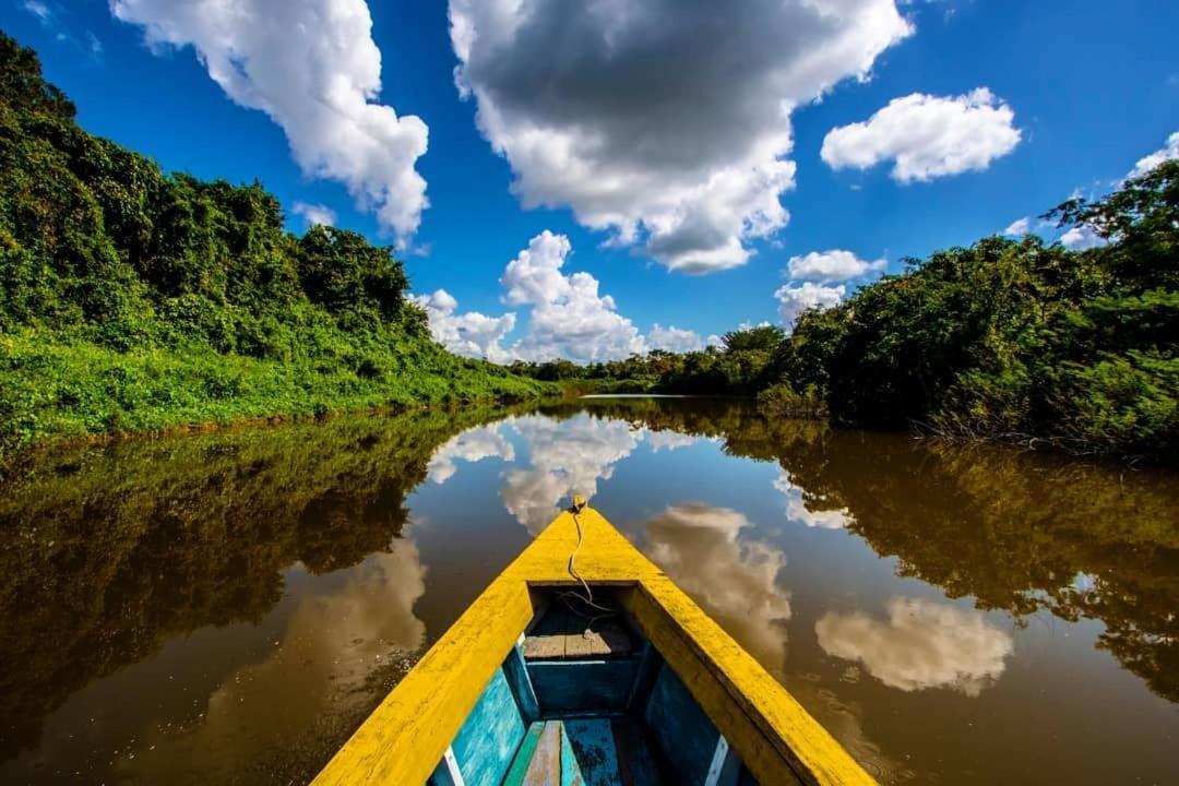 Ecolodge El Sombrero Laguna Yaxha Luaran gambar
