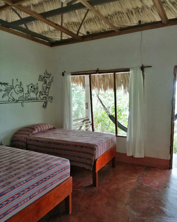 Ecolodge El Sombrero Laguna Yaxha Luaran gambar