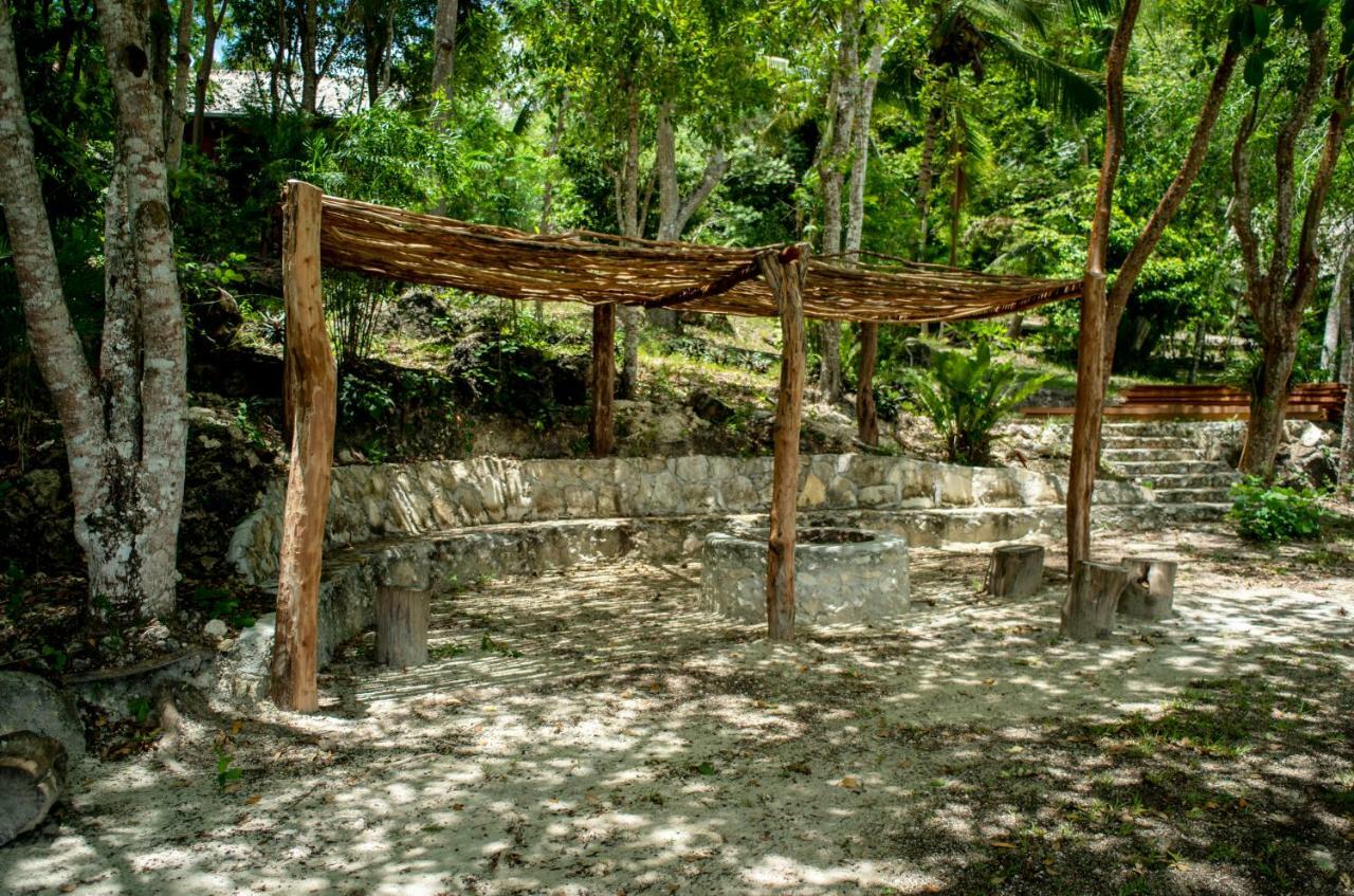 Ecolodge El Sombrero Laguna Yaxha Luaran gambar