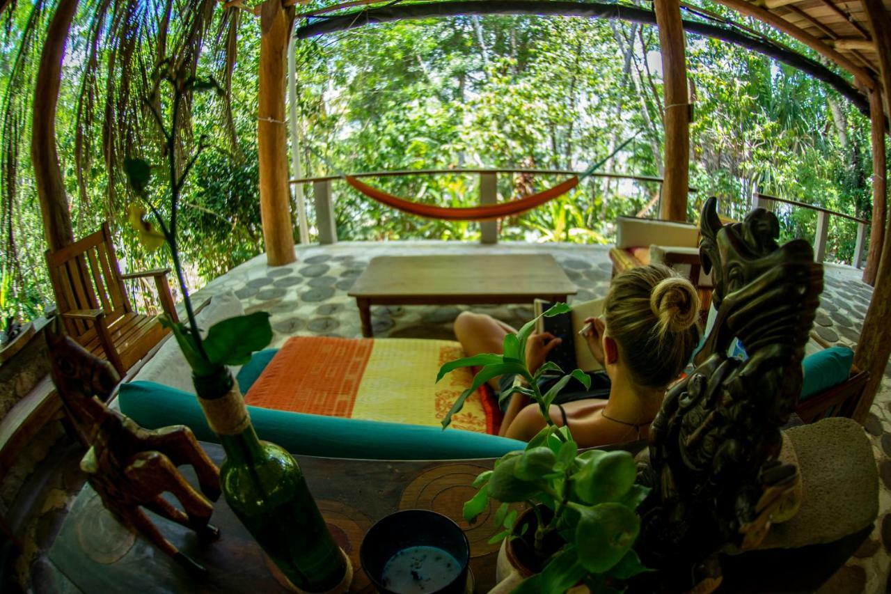Ecolodge El Sombrero Laguna Yaxha Luaran gambar